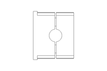 Pipe clamp D=12 B=30