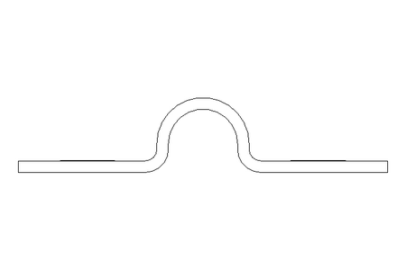 Pipe clamp D=6 B=10