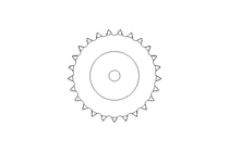 Kettenrad 5/8x3/8