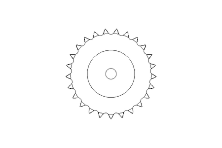 Kettenrad 5/8x3/8