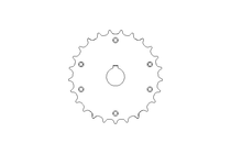 Chain sprocket Z25 H57