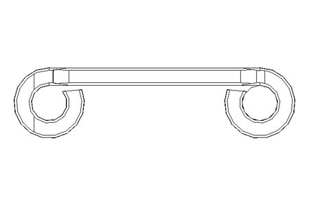 Esteira articulada SSF815-4,5IN B=114,3