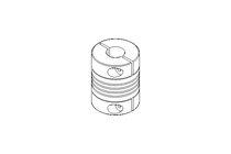 Kupplung Helical 2 Nm