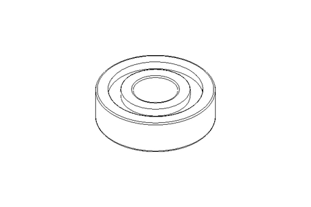 Rillenkugellager 609 2RS 9x24x7