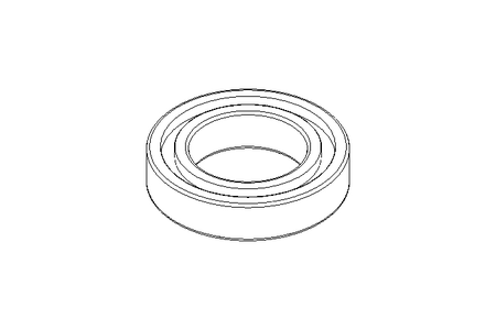 Roulem. rainuré à billes 6008 RS 40x68