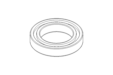 Roulem. rainuré à billes 6012 2RS 60x95