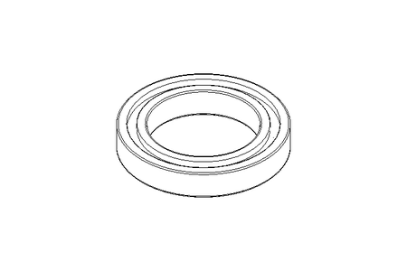 Rolamento de esferas 6017 NR 85x130x22