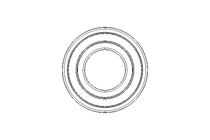 Deep groove ball bearing 6205 RS 25x52