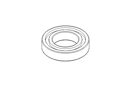 Deep groove ball bearing 6210 2RS 50x90