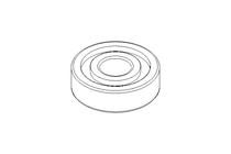 Deep groove ball bearing 6303 17x47x14