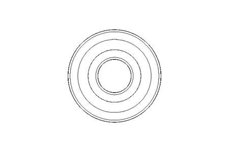 Deep groove ball bearing 6303 17x47x14