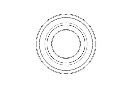 Deep groove ball bearing 63002 2RS 15x32