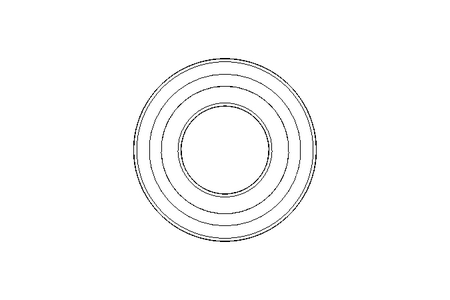 Ang.-cont. ball bearing 3206 2RS 30x62