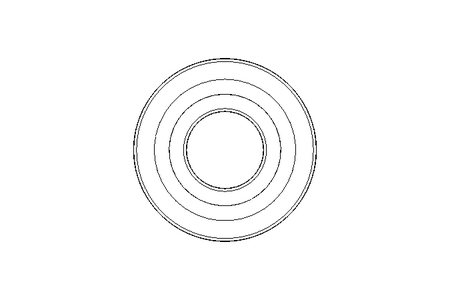 Ang.-cont. ball bearing 3203 T 17x40