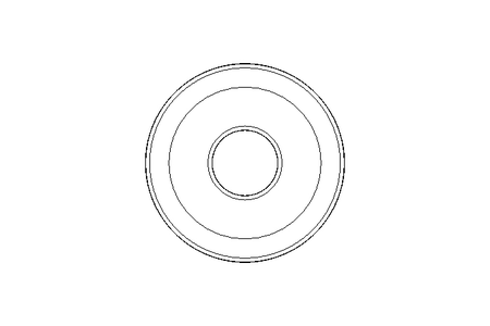 Stützrolle 10X30X15