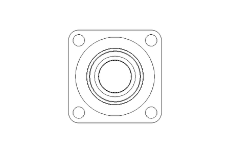 FLANGE BEARING     TCJ 50I-GG