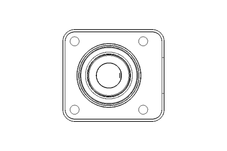 Фланцевый подшипник PCST F 30/42,1x121