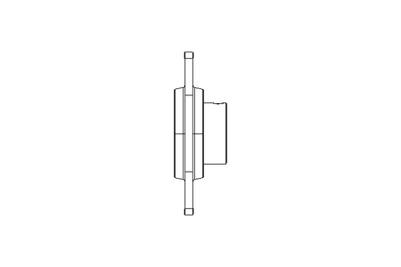 Mancal de flange RALT FA125.8 20x58,7