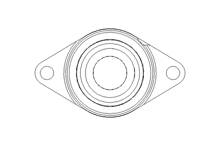 Flange bearing RCJT 35x92x51.1