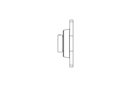 Mancal de flange PCJT FA125.8 50x116