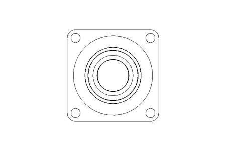 Flange bearing RCJ FA125.8 60/77.8x175