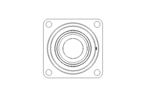 Rodamiento con brida RCJ FA125.8 60/77,8