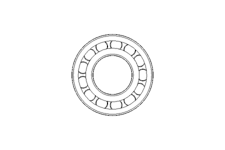 Palier à rouleaux cylindr NJ206 EC 30x62