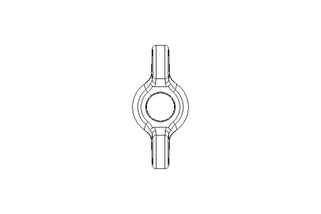 翼形螺母 M10 A2 美国型式