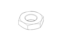 Hexagon nut M10x1.25 A2 DIN439