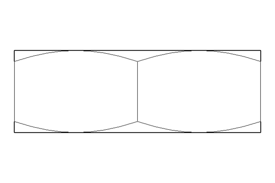 Sechskantmutter M16 St-Zn DIN439