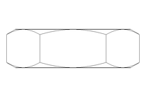 Hexagon nut M16x1.5 A2 DIN439