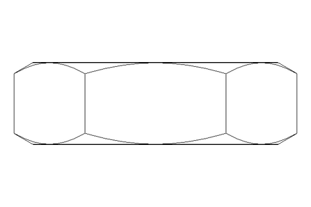 Hexagon nut M20 St-Zn DIN439