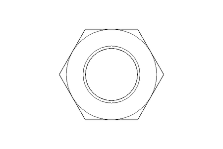 Hexagon nut M20 St-Zn DIN439