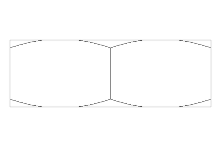 六角螺母 M20x1,5 St-Zn DIN439