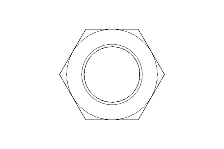 Hexagon nut M20x1,5 A2 DIN439