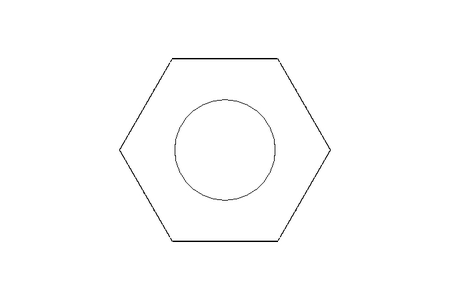 Ecrou borgne hexagonal M5 A2 DIN917