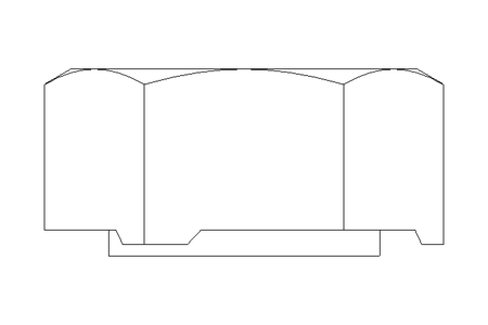 Tuerca hexagonal soldable M16 A2 DIN929