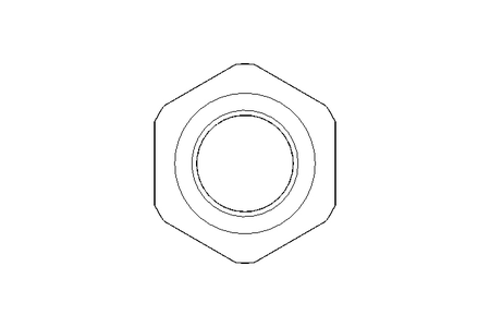 Hexagon weld nut M12 A2 DIN929