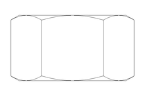 Hexagon nut M16x1,5 A2 DIN934