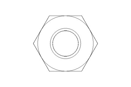 Tuerca hexagonal M4 A4 DIN934