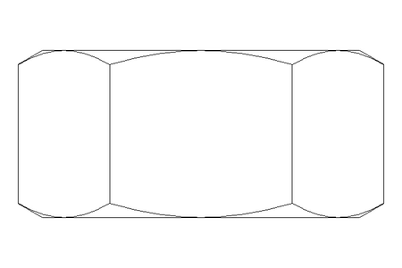 Hexagon nut M24x1.5 A4 DIN934