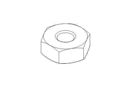 Écrou hexagonal M2 A2 DIN934