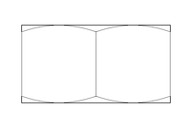 Écrou hexagonal M8 MS DIN934