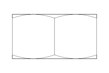 Tuerca hexagonal M8 MS DIN934