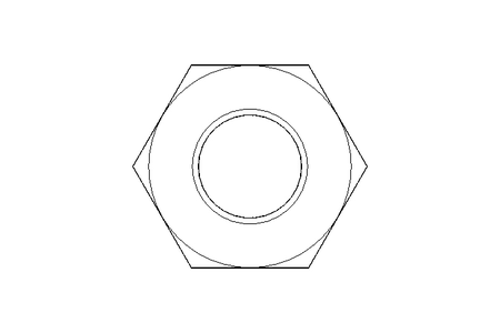 Écrou hexagonal M8 MS DIN934