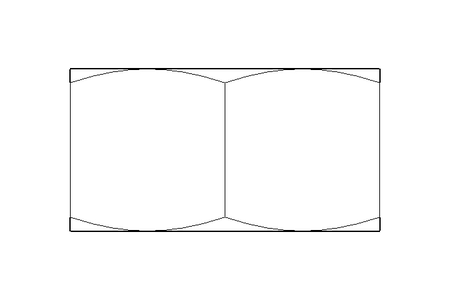 Hexagon nut M8 A2