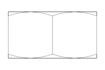 Dado esagonale M8x1 A2 DIN934