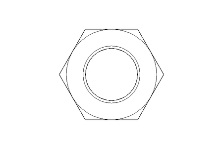 Hexagon nut M16 1.4571 DIN934