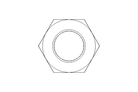 Écrou hexagonal M18 A2 DIN934