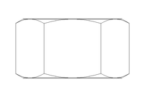 Hexagon nut M24 St-Zn DIN934